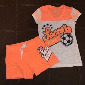 Justin Soccer Shorts & Top